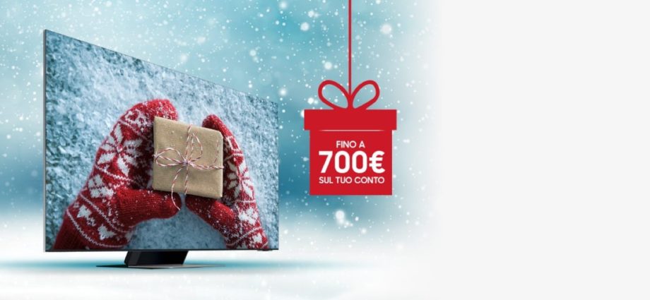 Samsung Neo QLED promo di Natale