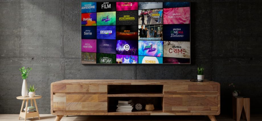 Pluto TV, canali in streaming