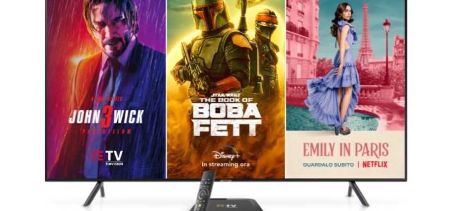 TIMVISION con Netflix e Disney+