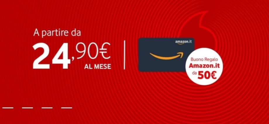 Vodafone e il buono Amazon
