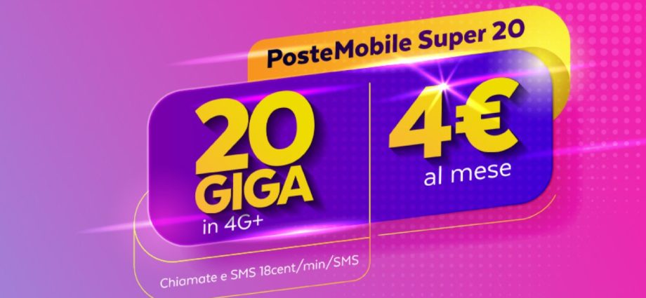 PosteMobile Super 20