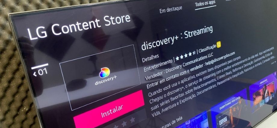 App Discovery+ sui TV LG