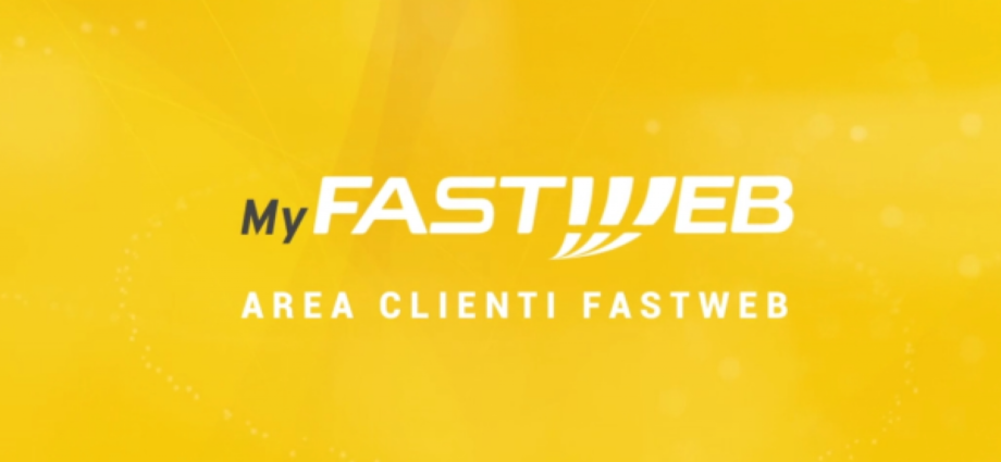 Area clienti MyFastweb