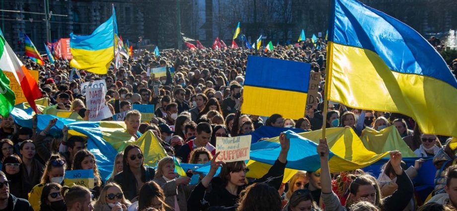 Ucraina in guerra con la Russia
