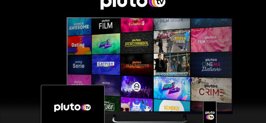 Pluto TV, app dispositivi