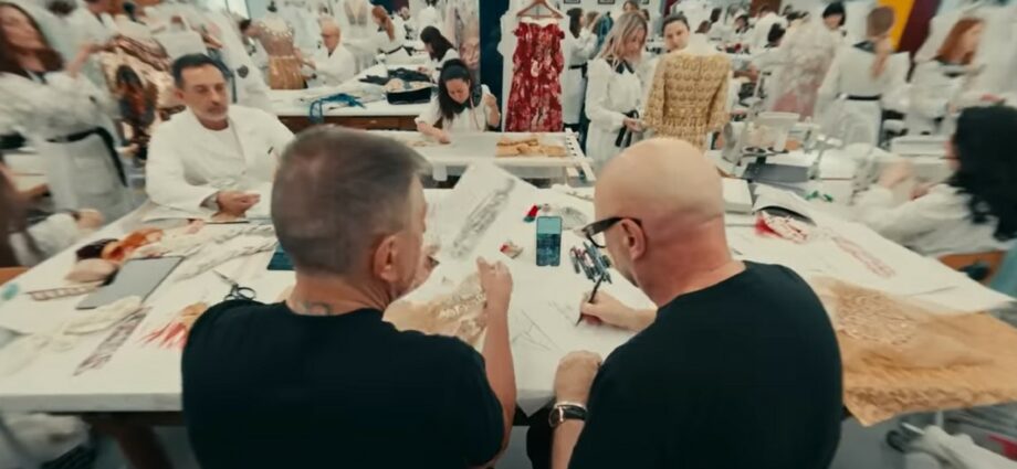 TIM spot con Dolce e Gabbana