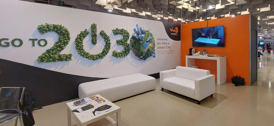 WINDTRE GO TO 2030 all'Earth Technology Expo