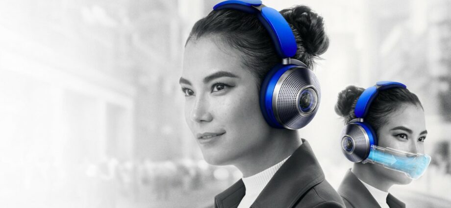 Cuffie wireless con purificatore dell'aria Dyson Zone