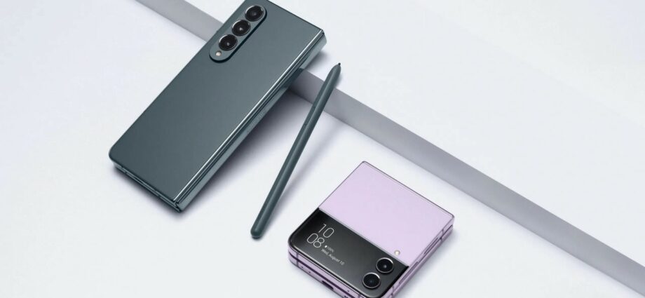 Samsung Galaxy Z Fold 4 e Z Flip 4