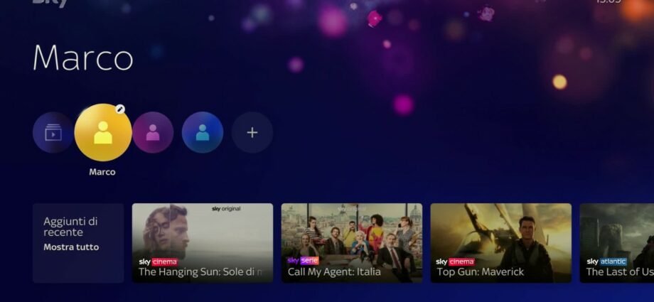 Sky Glass, Playlist personali