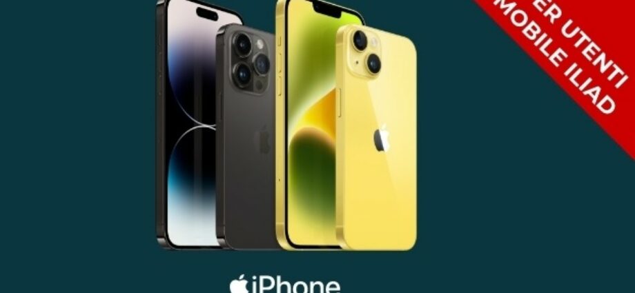 iPhone 14 con Iliad